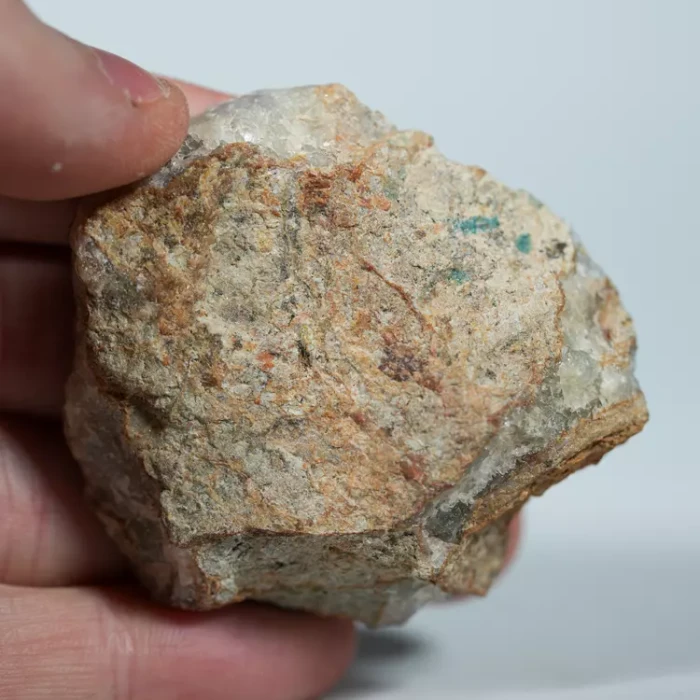 Błękitny agat, Chalcedon Malawi, Naturalny niebieski minerał, dekoracja, prezent, błękit, geoda, minerał (117).webp