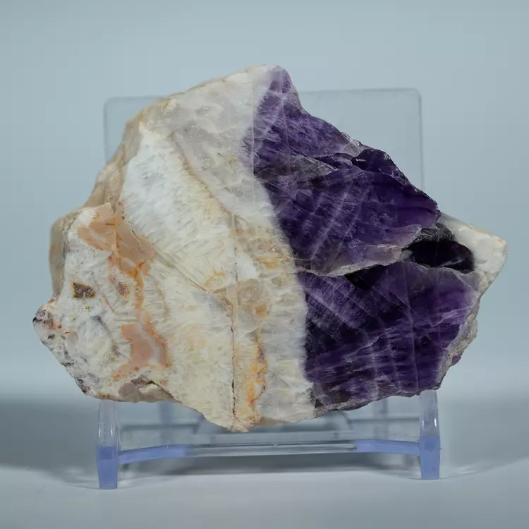 Ametyst, Fioletowy kamień, minerał, polerowany, kwarc, połówka, Malawi, Afryka (26).webp